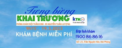 Khám bệnh miễn phí - Lễ khai trương PHÒNG KHÁM NỘI THẦN KINH - BS NGUYỄN TUẤN LƯỢNG.